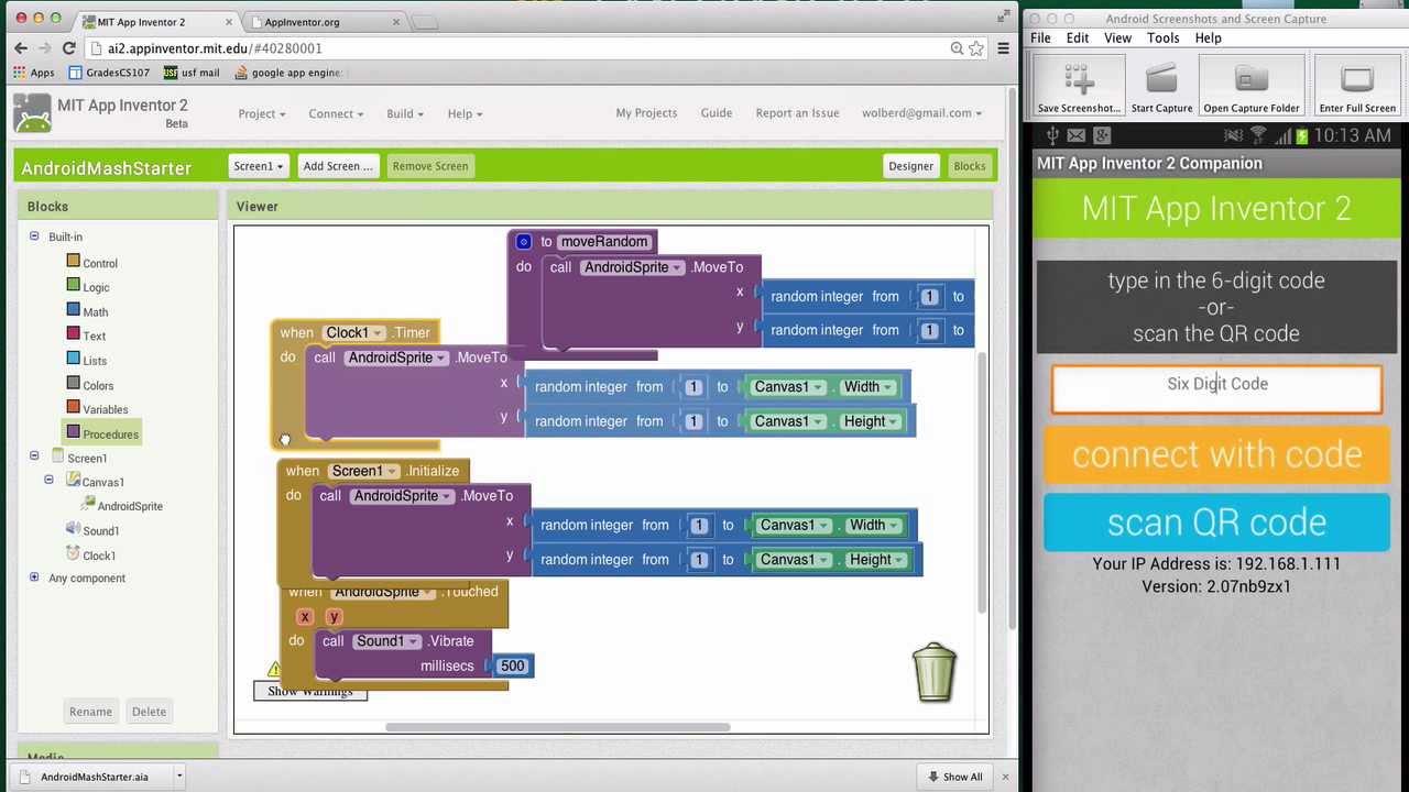 Android Game - Mit App inventor (intermediate)